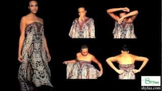 Kaftan Dress Instructions  How to Wear Kaftan Dresses  How To Style Kaftan Dress [upl. by Ailliw]