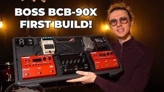 BOSS BCB90X Pedalboard Review BOSS BCB Pedalboard Solutions FIRST LOOK [upl. by Ellett]