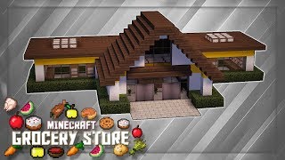 Minecraft How To Build A Grocery Store [upl. by Ajoop]