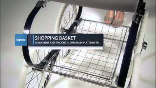 Inglesina Classica Pram Demo [upl. by Olotrab]