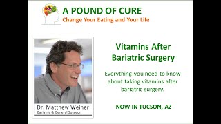 Vitamins After Bariatric Surgery [upl. by Atiuqaj]