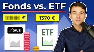 Aktiver Fonds vs ETF im Kostenvergleich Horrende Kosten [upl. by Oicangi]