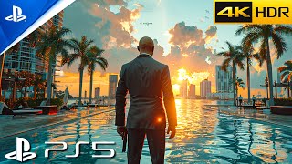 MIAMI PS5 Immersive ULTRA Realistic Graphics Gameplay 4K60FPS Hitman 2 [upl. by Keraj]