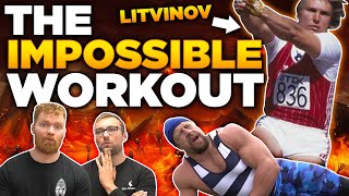 The HARDEST most SOVIET most FAKE workout Litvinov Workout [upl. by Erwin]