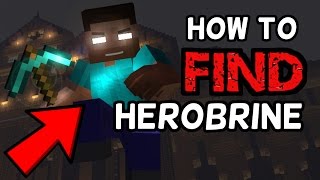 HOW TO FIND Herobrine  Minecraft [upl. by Ard1]