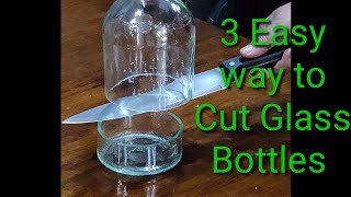 Easy ways to cut glass bottles [upl. by Terej]