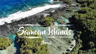 Samoan Islands  Aerial [upl. by Barnett]