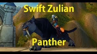 How to Get Swift Zulian Panther From ZG  High Priestess Kilnara Solo  World of Warcraft [upl. by Rebeca]