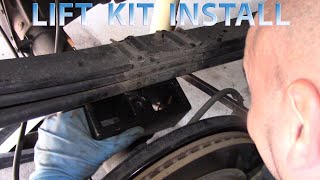 How To Install A 3 Inch Rear Lift Kit For Chevy Silverado 1500 GMC as well [upl. by Sayed]