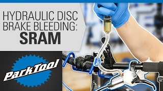 How to Bleed Hydraulic Disc Brakes  SRAM® [upl. by Adnamaa]