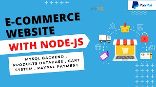 Node JS Build Ecommerce Website nodejs [upl. by Plank]