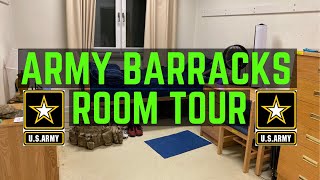 ARMY BARRACKS ROOM TOUR 2019  VILSECK GERMANY [upl. by Weiss73]