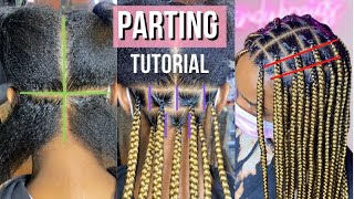 DETAILED Parting Tutorial  How To Get The Perfect Parts [upl. by Ignazio]