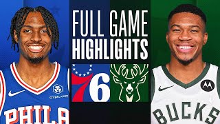 76ERS at BUCKS  FULL GAME HIGHLIGHTS  March 14 2024 [upl. by Antonetta]