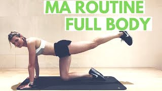 ROUTINE FULL BODY 30 min  sans matériel  by Lucile Woodward [upl. by Aleak]