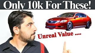 Top 5 Luxury Cars under 10000  Unbelievable Value for 10K MUST WATCH [upl. by Reo]