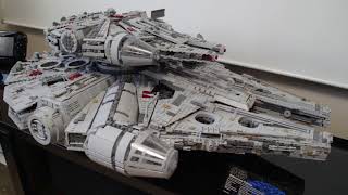 Lepin UCS Millennium Falcon 05132 Review [upl. by Sidoeht]