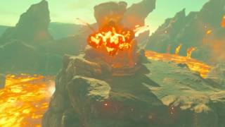 Zelda Breath Of The Wild how to rescue Yunobo [upl. by Lyell36]