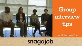 Job Interview Tips Part 4 Group Interview Tips [upl. by Anayk]