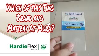 Hardiflex Vs GRC Cement Board Which one is Durable and Cheaper [upl. by Barfuss]