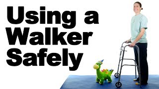 How to Use a Walker Correctly  Ask Doctor Jo [upl. by Eeram]