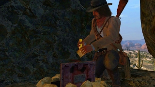 Red Dead Redemption  Treasure Hunting All Locations [upl. by Aratal]