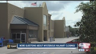 More questions about mysterious Walmart closings [upl. by Aicertap876]