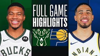 BUCKS at PACERS  FULL GAME HIGHLIGHTS  January 3 2024 [upl. by Namqul]