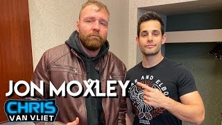 Jon Moxley Renee Youngs reaction to his insane Full Gear match The Shield AEW vs WWE [upl. by Yumuk]