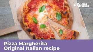 ITALIAN PIZZA MARGHERITA  Original Italian recipe [upl. by Ulphiah]