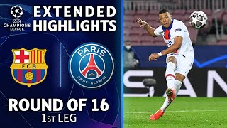 Barcelona vs Paris SaintGermain Extended Highlights  UCL on CBS Sports [upl. by Carnay]