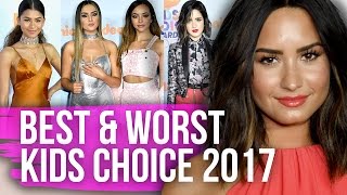 Best amp Worst Dressed 2017 Kids Choice Awards Dirty Laundry [upl. by Chenee]