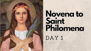 Novena Prayer to Saint Philomena  Day 1 [upl. by Abott679]