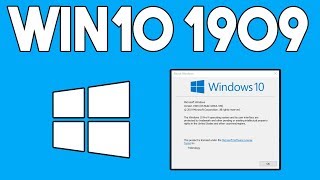 How to Upgrade Windows 10 in Version 1909 [upl. by Annayad]