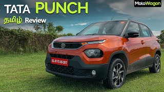 Tata Punch  Agile SubCompact SUV  Tamizh Review  MotoWagon [upl. by Eloken]