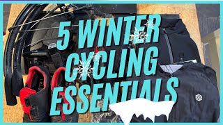 5 Winter cycling Essentials [upl. by Aivekahs]