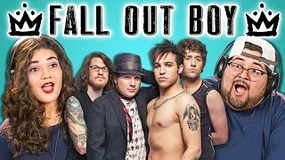 COLLEGE KIDS REACT TO FALL OUT BOY [upl. by Eelitan711]