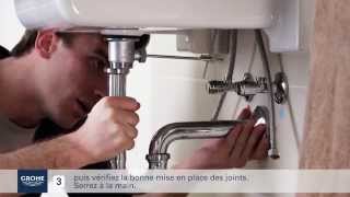 Comment Installer facilement un mitigeur lavabo [upl. by Slater]