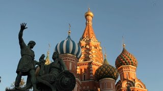 Inside St Basils Cathedral in Moscows Red Square [upl. by Makell]