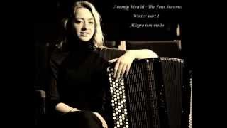 Vivaldi  The Four Seasons Winter on Accordion  Elisa van Kesteren [upl. by Vashtia455]