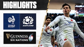 HIGHLIGHTS  🇫🇷 France v Scotland 🏴󠁧󠁢󠁳󠁣󠁴󠁿  2023 Guinness Six Nations [upl. by Stevana]