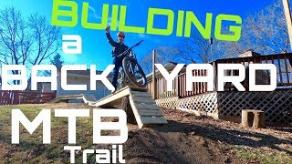 Building Backyard MTB Trails [upl. by Jamey11]