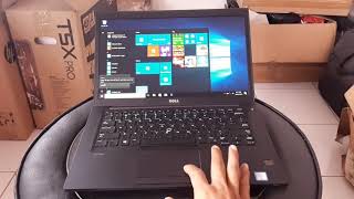 DELL LATITUDE 7480 INTEL CORE i5 6th generation SSD 128GB  RAM 8GB  FULL HD DISPLAY [upl. by Ahsyas746]