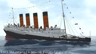 RMS Mauretania  A Disaster Proven Fatal [upl. by Kotto404]