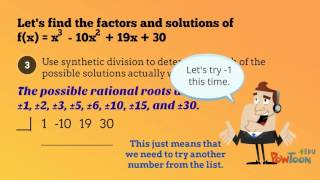 Rational Root Theorem [upl. by Kablesh382]