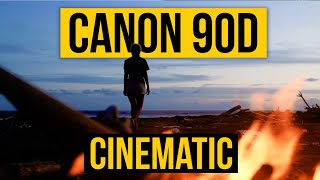 CANON 90D Cinematic  Video Test amp BEST Settings 4k [upl. by Naynek785]