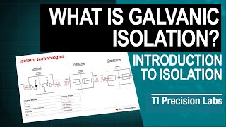 What is Galvanic Isolation [upl. by Darlene]