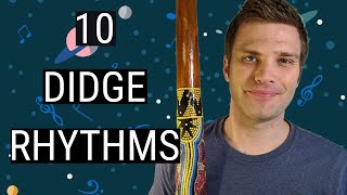 10 Didgeridoo Rhythms from Basic to Advanced [upl. by Drhcir]