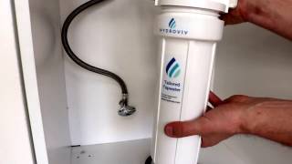 How To Replace Cartridge In Hydrovivs Tailored Tapwater System [upl. by Power]