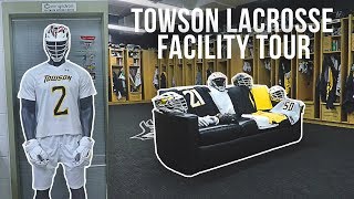 Towson Lacrosse Locker Room Tour [upl. by Takakura568]